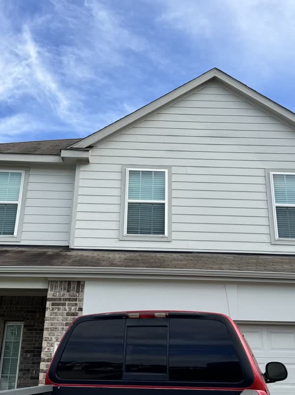 Two-Story Window Cleaning in Houston by Rinse & Shine